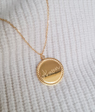 Charger l&#39;image dans la galerie, Collier Médaille &#39; Tressée &#39;
